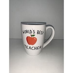 World’s Best Teacher Gift for Teacher Ceramic Coffee Tea Mug Cup
